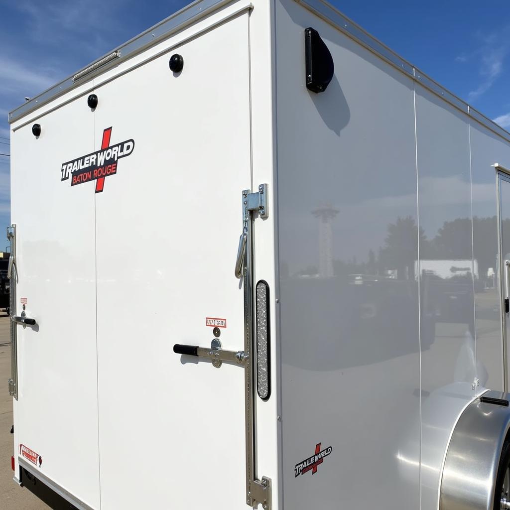 Enclosed Cargo Trailer at Trailer World Baton Rouge