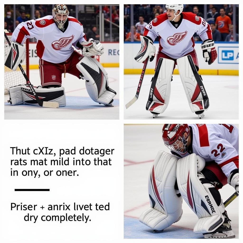 True 20.2 Goalie Pads Maintenance