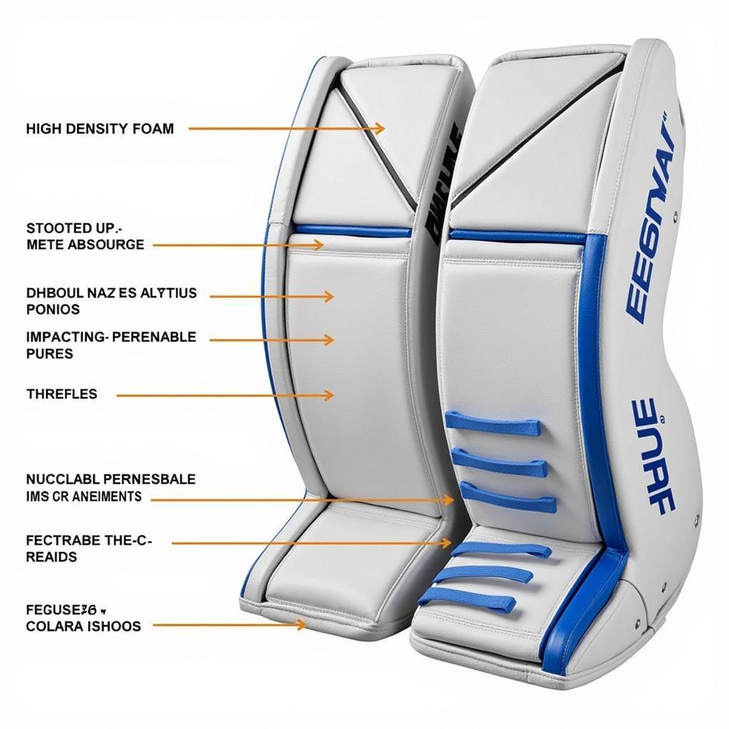 True 20.2 Goalie Pads Technology