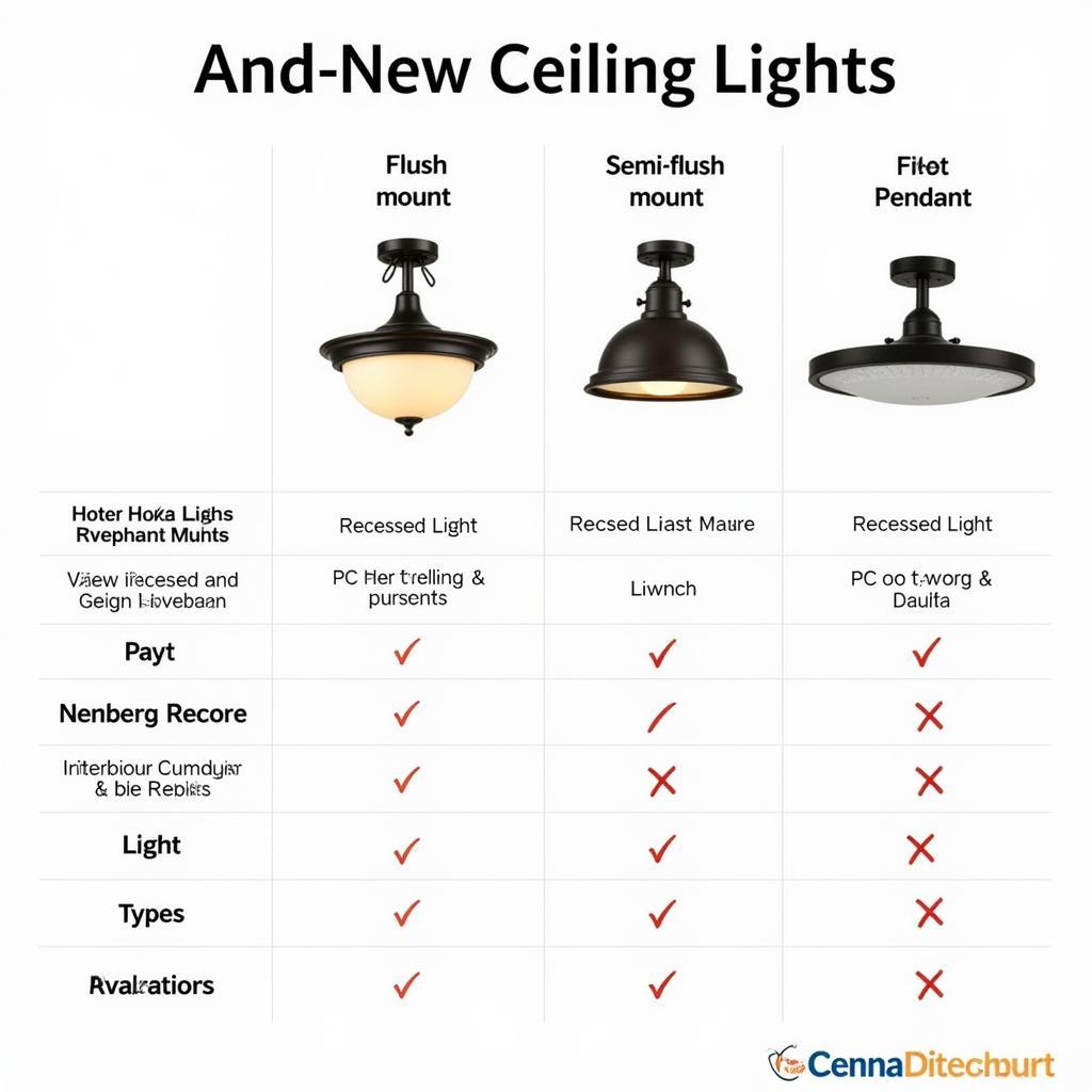 Types of Outdoor Ceiling Lights