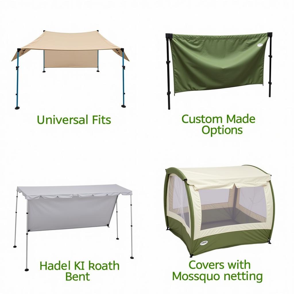 Variety of Pack and Play Shade Covers