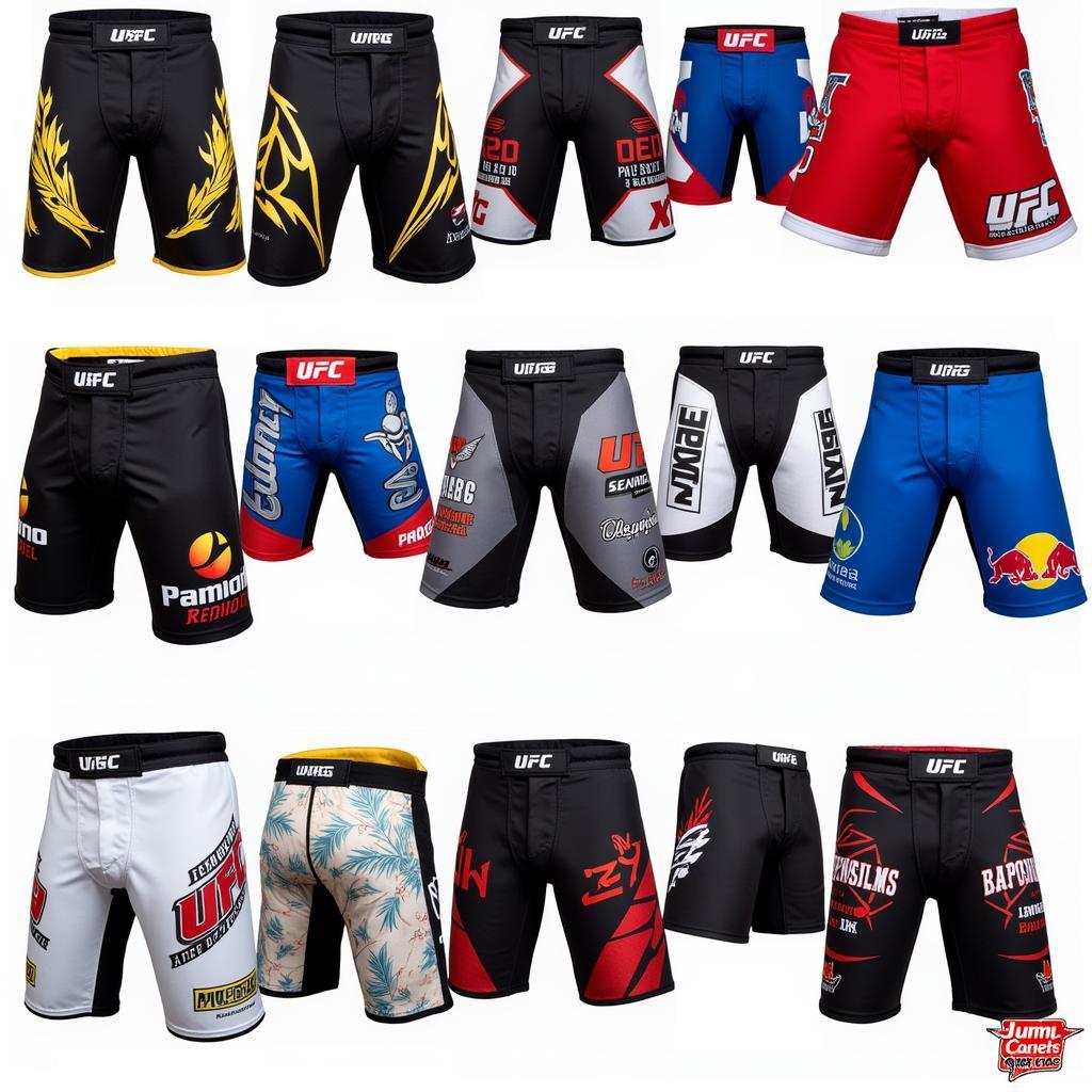 UFC Fight Shorts for Sale: A Variety of Styles and Designs