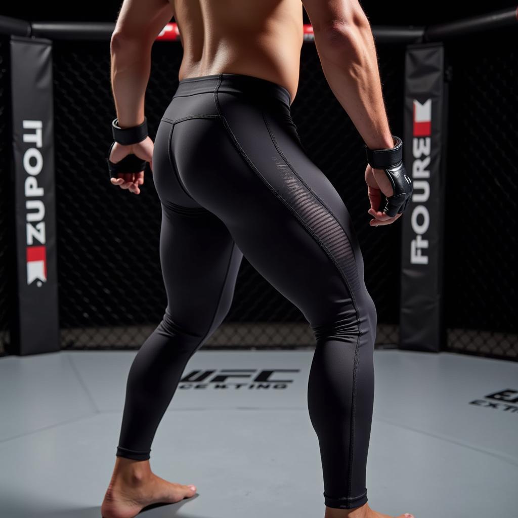 UFC Fighter Wearing Compression Pants