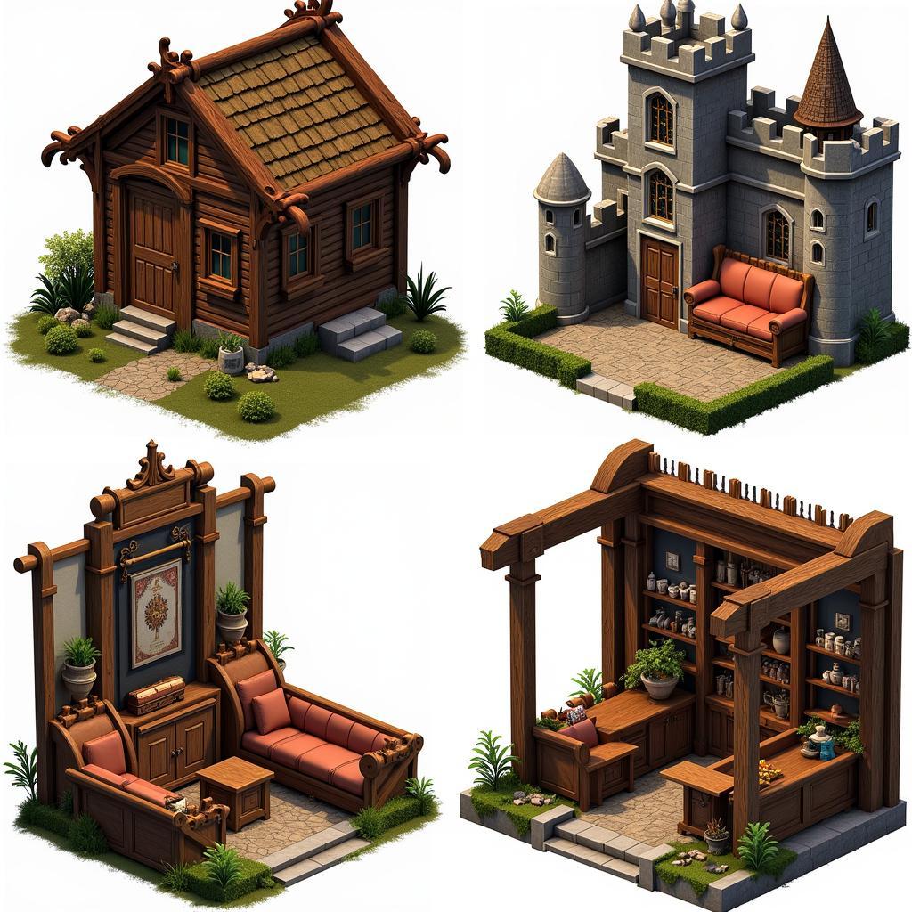 Ultima Online Furniture Styles