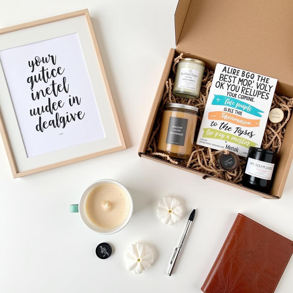 Unique Confirmation Gifts: Religious Subscription Box, Inspirational Wall Art, Journal and Pen