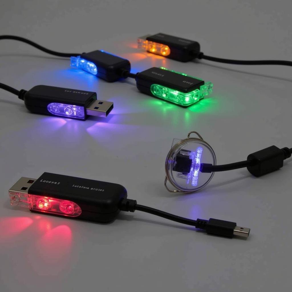 USB Mods with LED Lighting