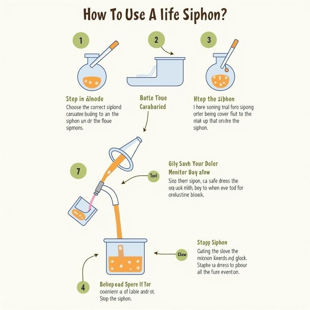 Steps to Safely Use a Siphon