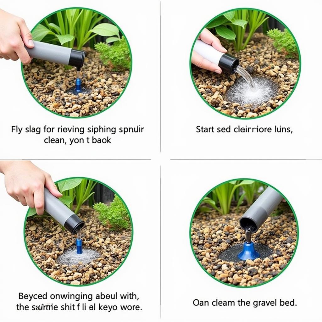 Step-by-step guide on using an eco gravel cleaner