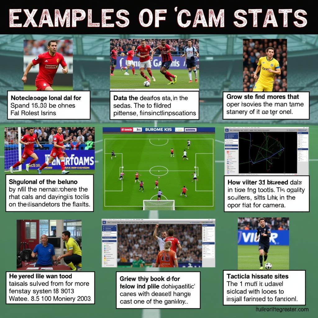 Various Cam Stats Examples