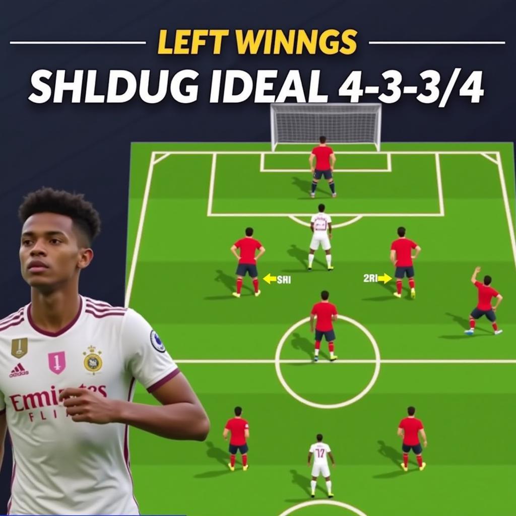 Vinicius Jr. in FIFA 23 best formations and tactics