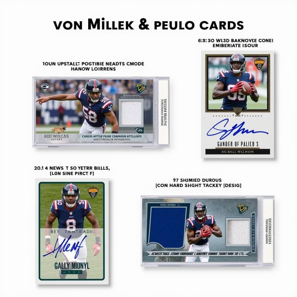 Von Miller Autographed and Relic Cards