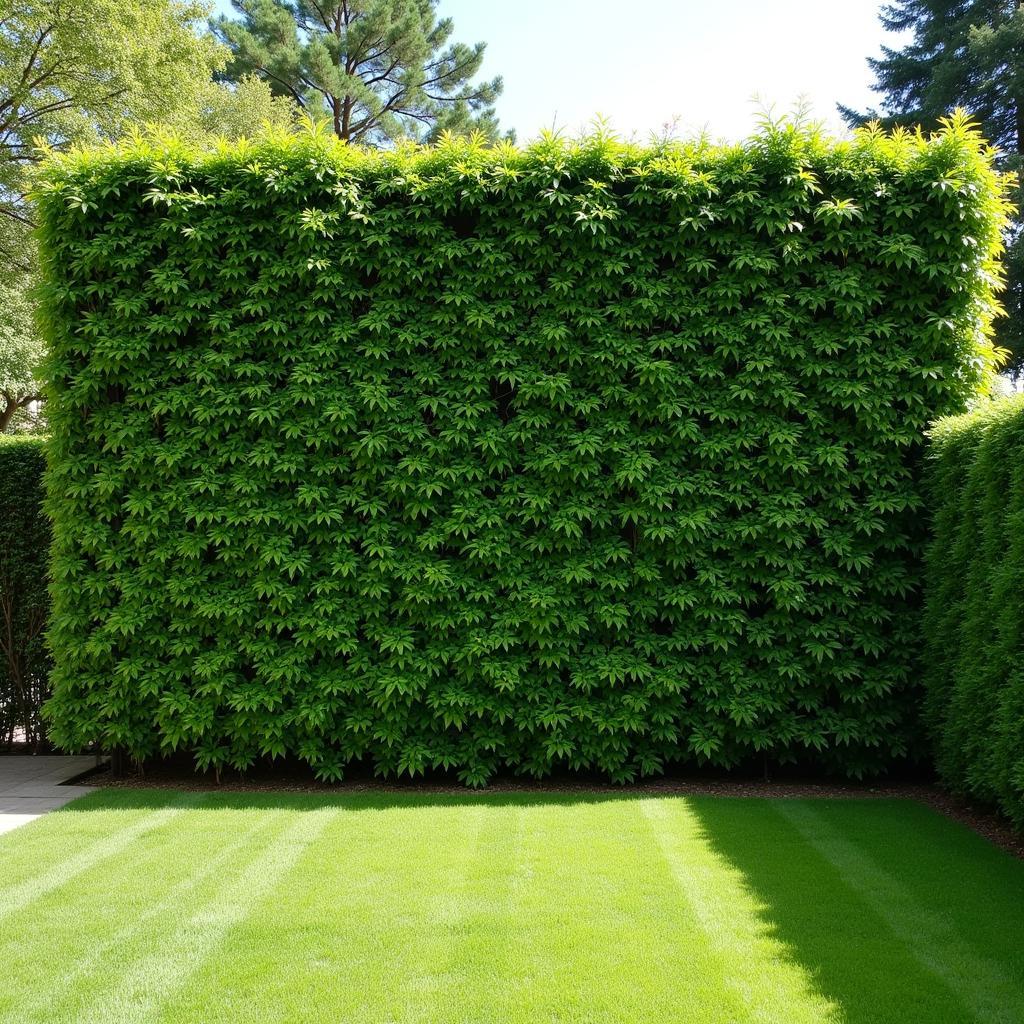 Walls with Trees in Garden Design