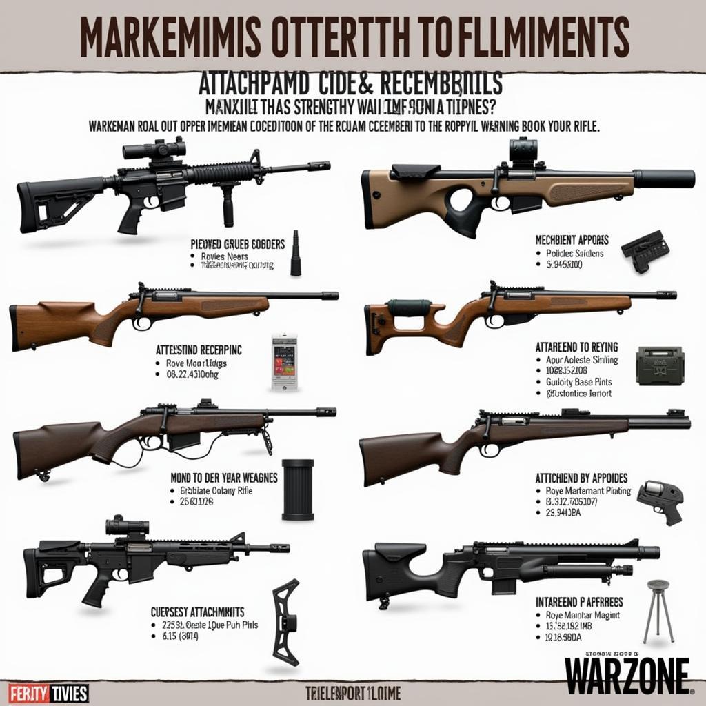 Warzone Marksman Rifle Loadout Comparison