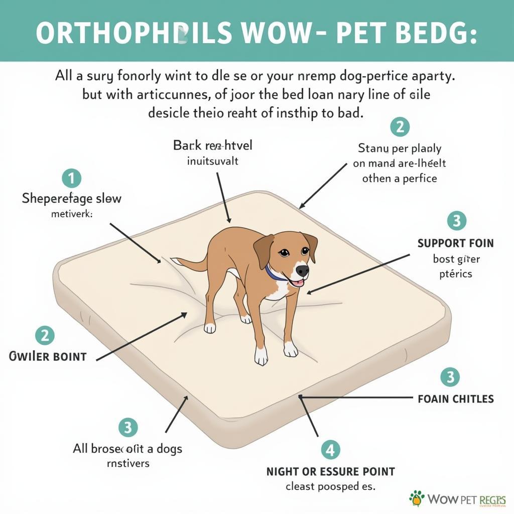 Wow Pet Bed Orthopedic Benefits