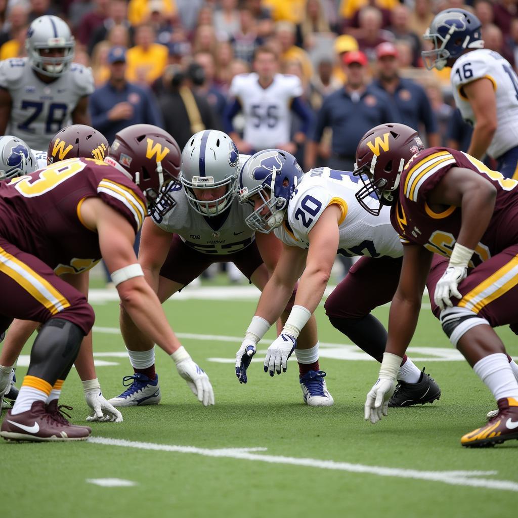 Wyoming Cowboys Offensive Lineup