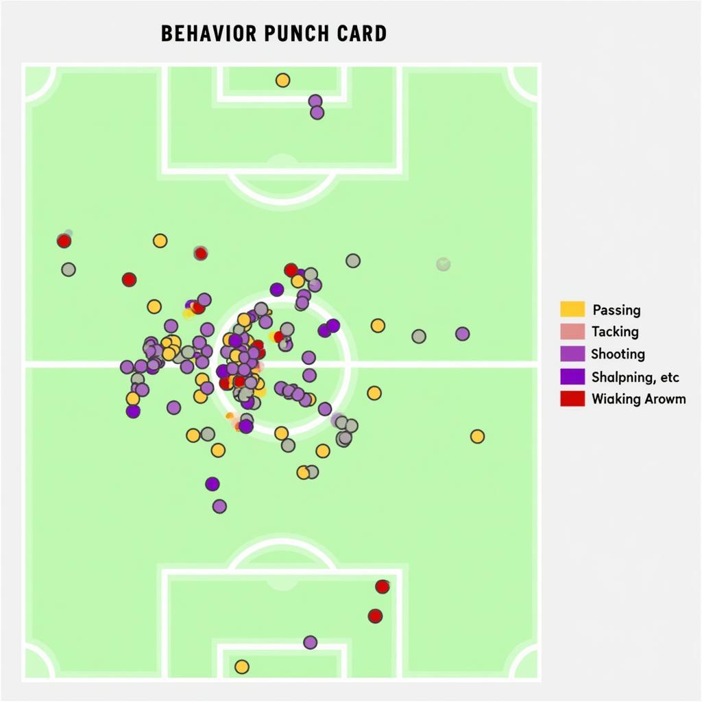 Yamal's Behavior Punch Card Analysis