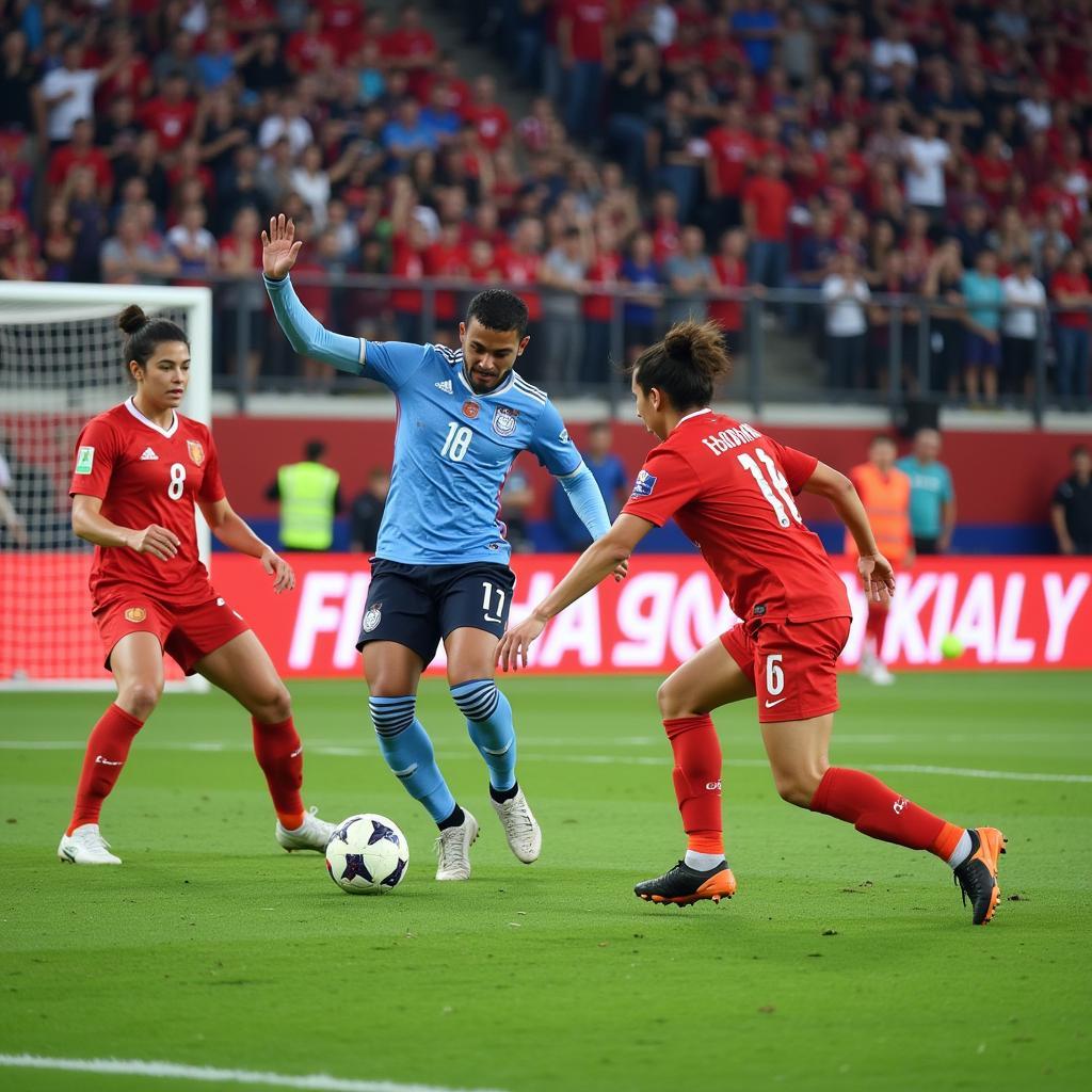 Yamal scoring a goal during the China Apex tournament