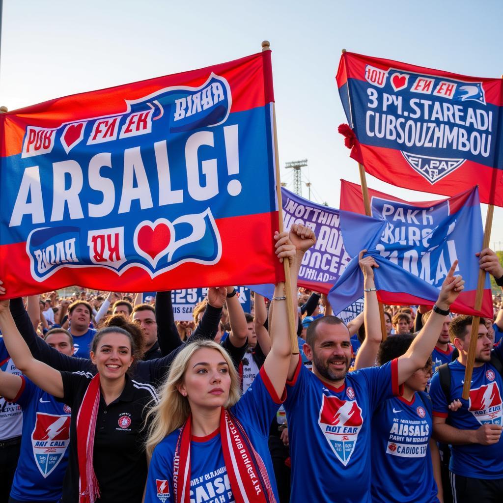 Yamal Club Banner Parade