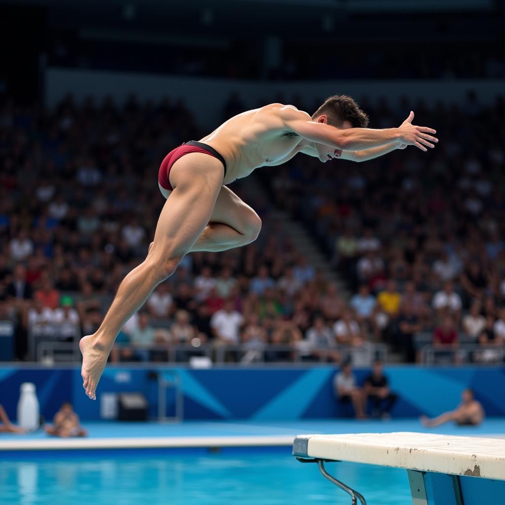 Yamal's Powerful Diving Board Takeoff