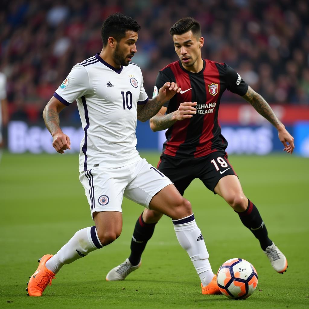 Yamal showcasing his exceptional dribbling skills during a match