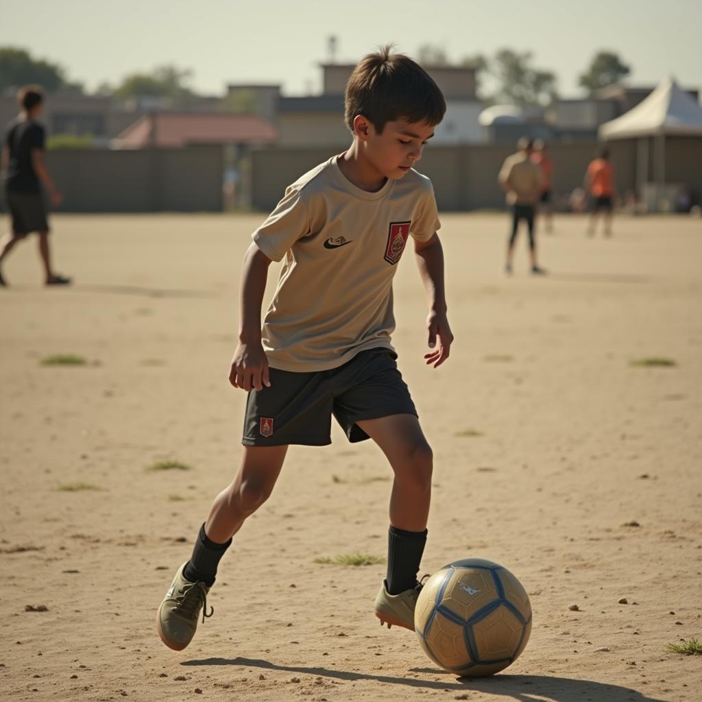 Yamal's Early Football Days