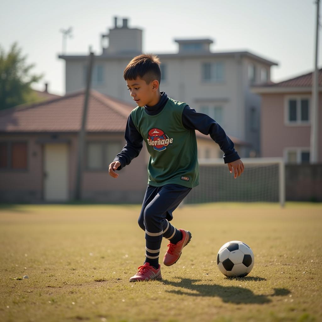 Yamal's Early Days in Football Training