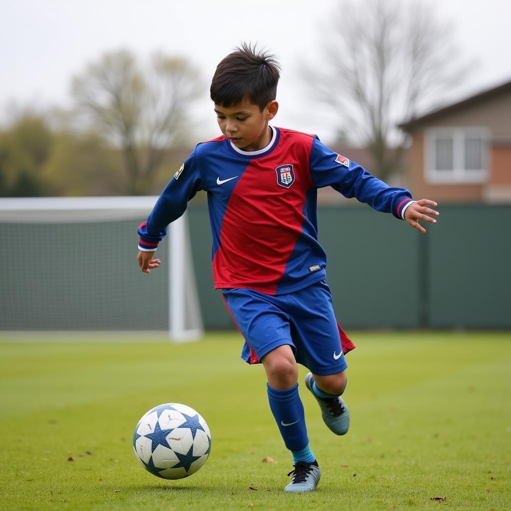 Yamal's early football training