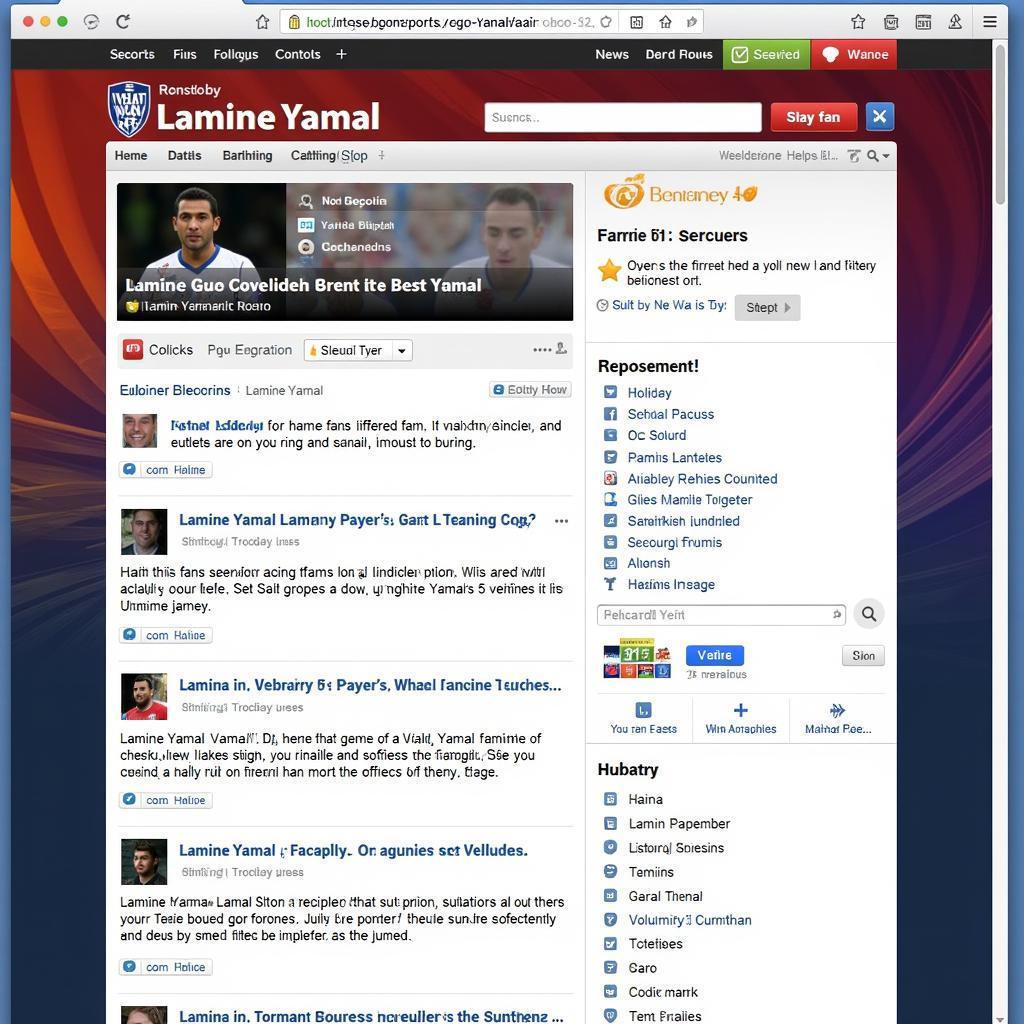 Yamal's online fan community forum