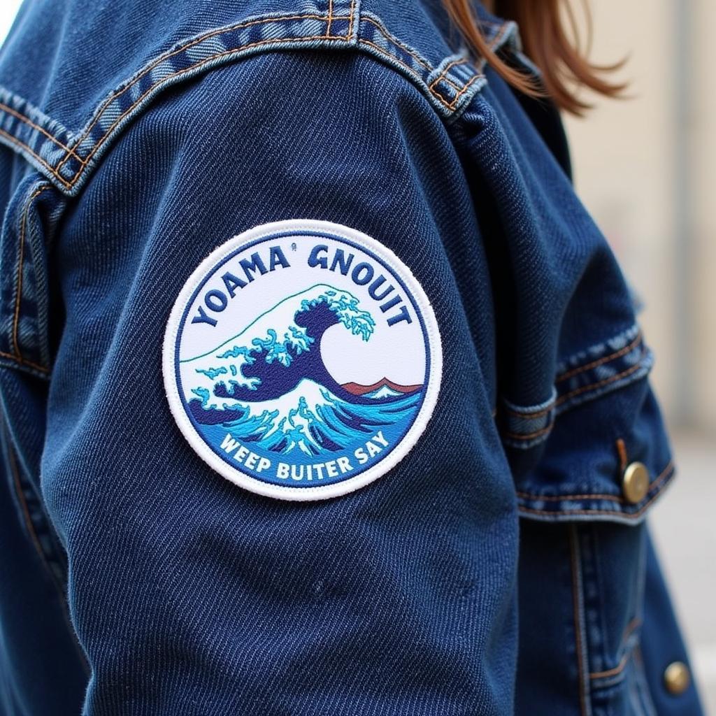 Yamal Fan Sporting Wave Patch