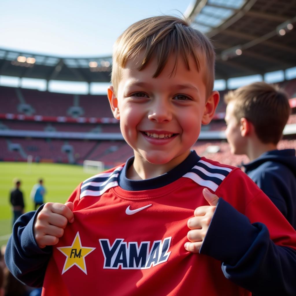 Yamal Fan with Jersey