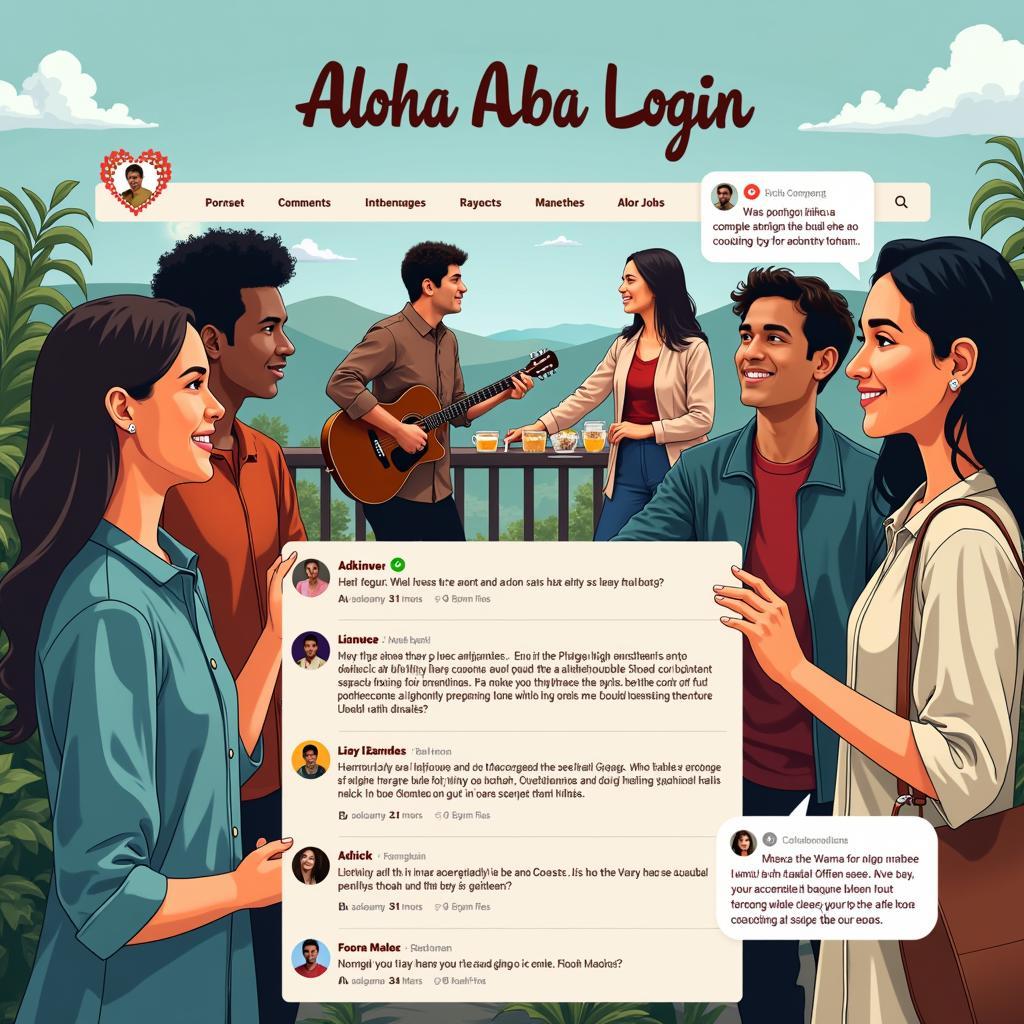 Yamal fans connecting through Aloha Aba Login platform