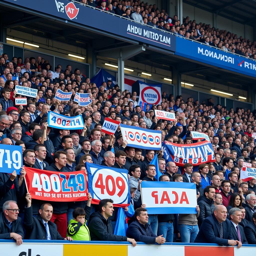 Yamal Fans Displaying 4002149 Banners