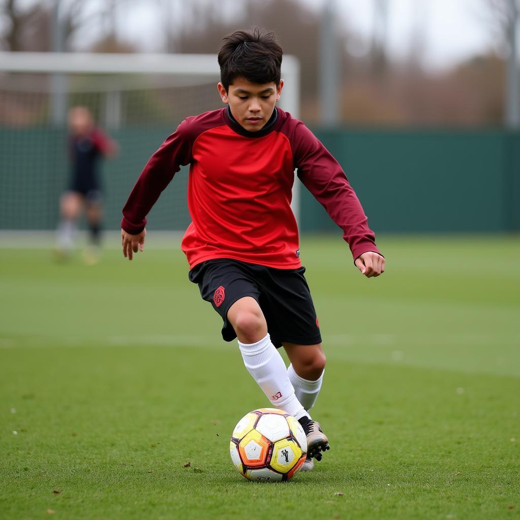 Yamal Training on the Field