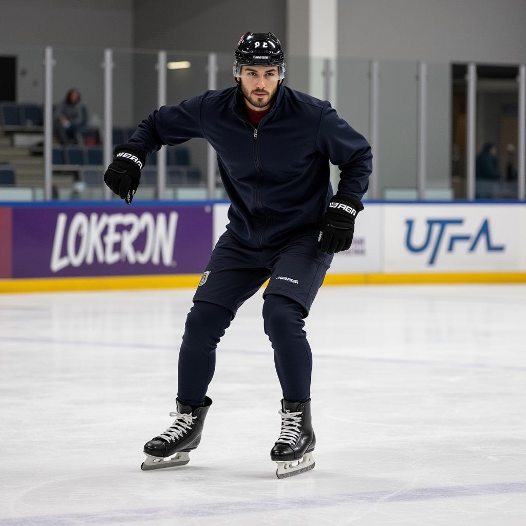 Yamal utilizing indoor skating for off-season training to maintain his peak performance.