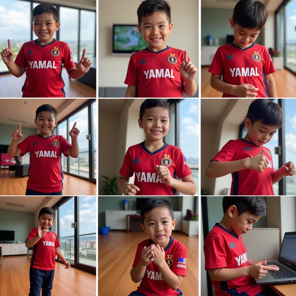 Yamal Inspires Young Fans Worldwide