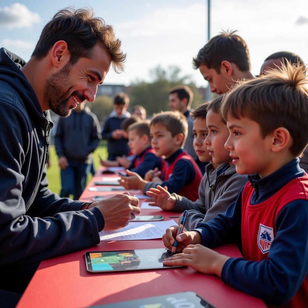 Yamal Inspiring Young Footballers