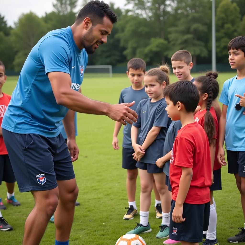 Yamal Inspiring Young Footballers with His Speed and Skill