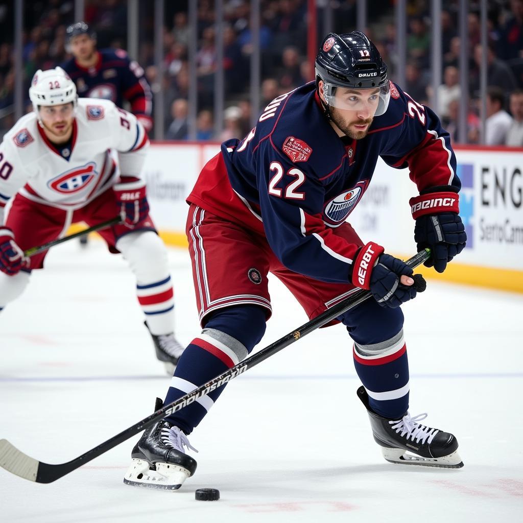 Yamal Demonstrates Exceptional Puck Control with His Left Hockey Stick