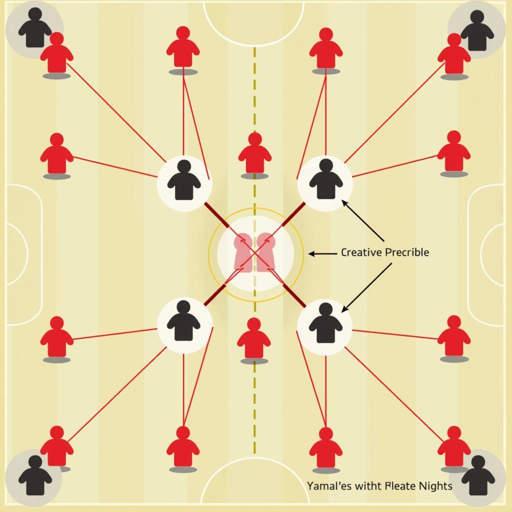 Yamal's Tactical Formation on Map 5