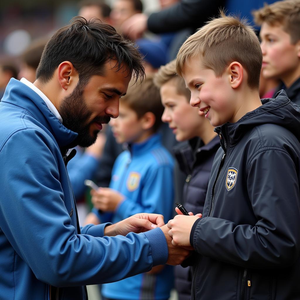 Yamal Signing Autograph for Fan