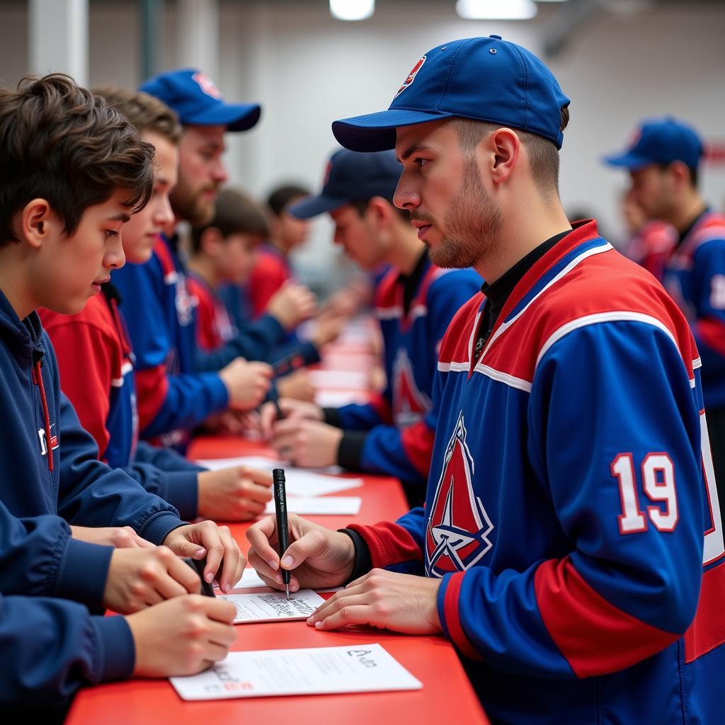 Yamal Signing Autographs