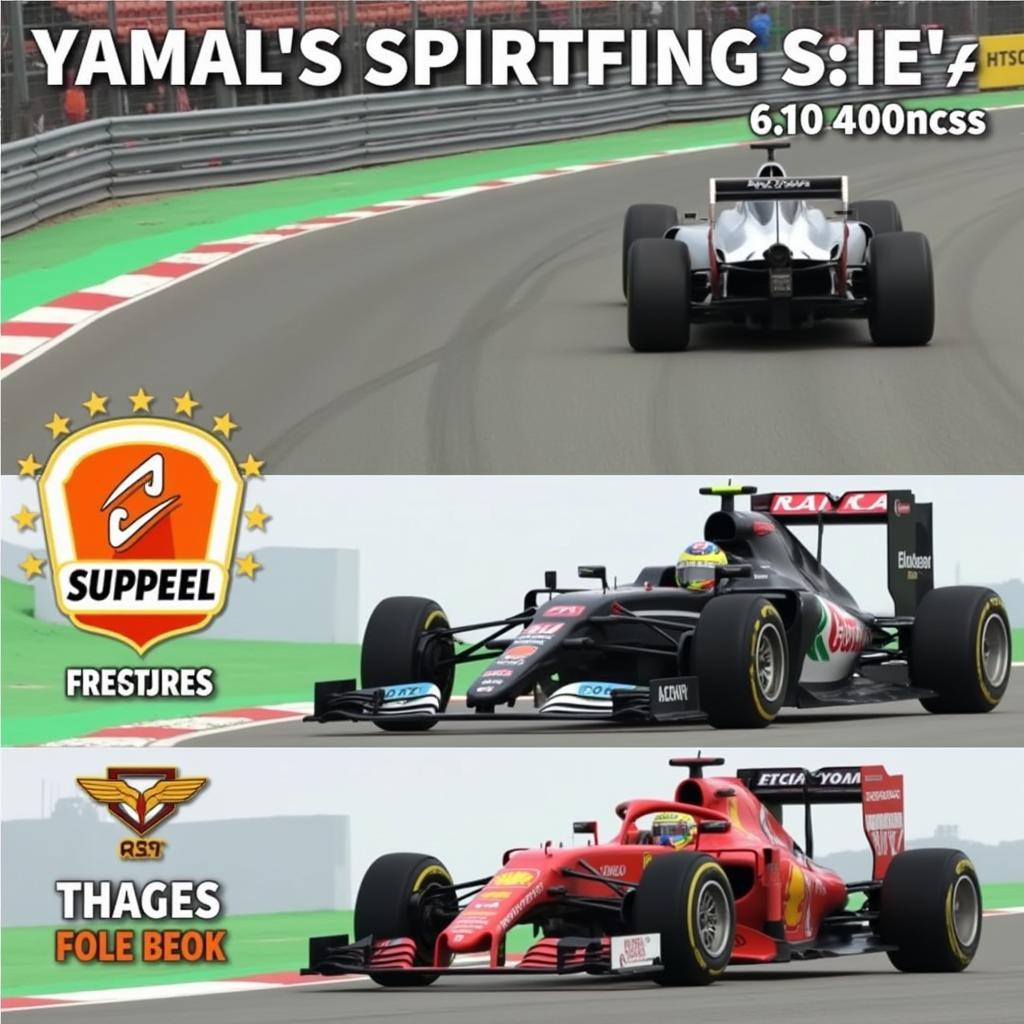 Yamal's Speed Compared to F123 Mexico Cars