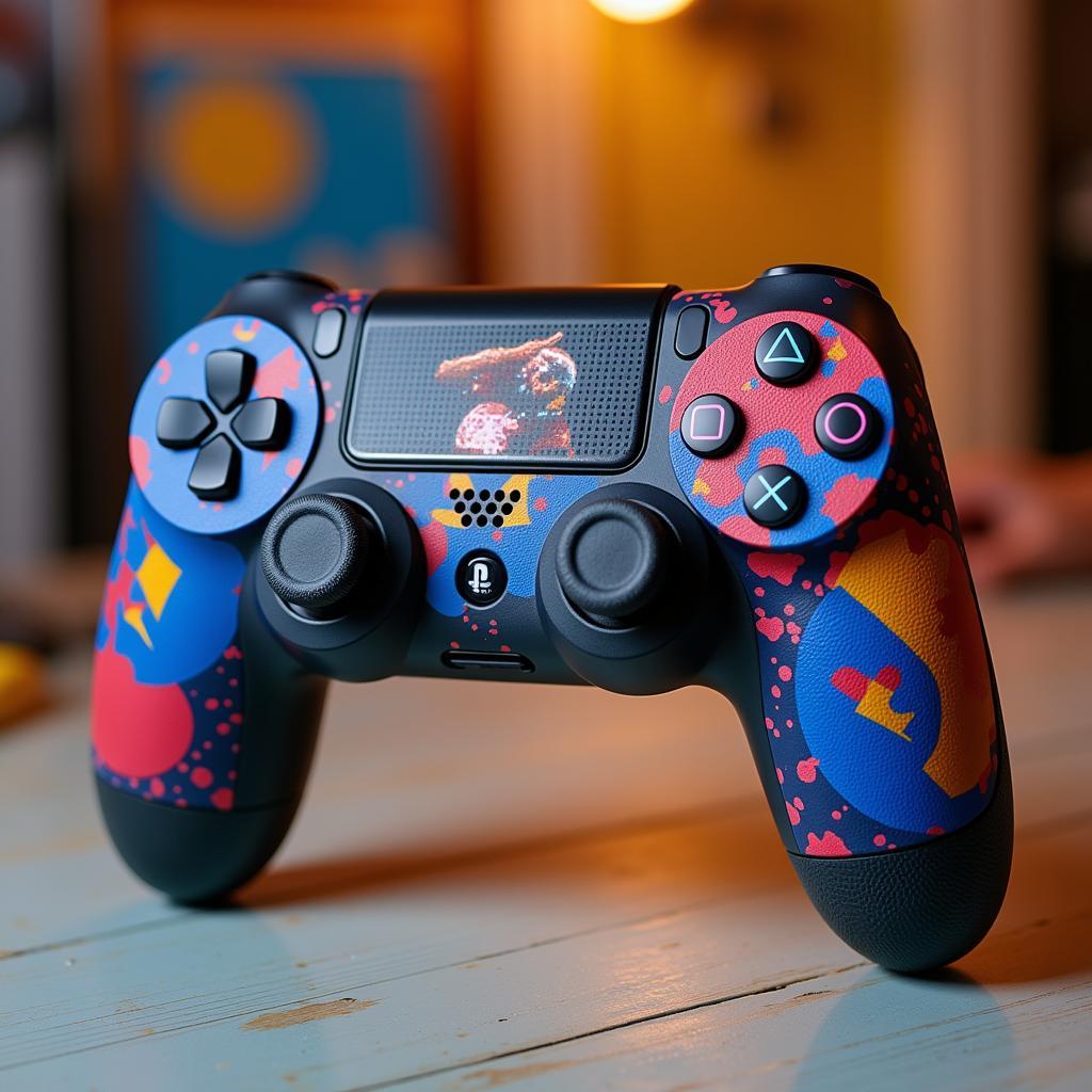 Yamal-Themed Custom PS4 Controller