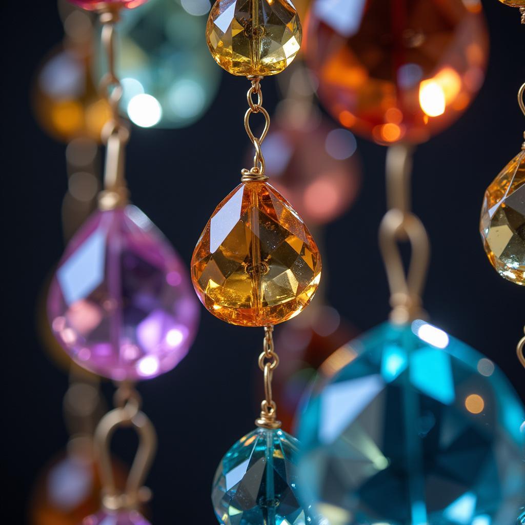 Close-up of Yamal's Gemstone Mobile