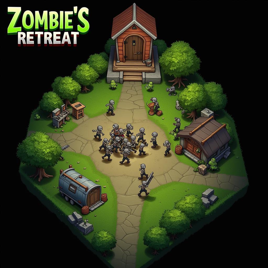 Zombie's Retreat Gameplay Screenshot