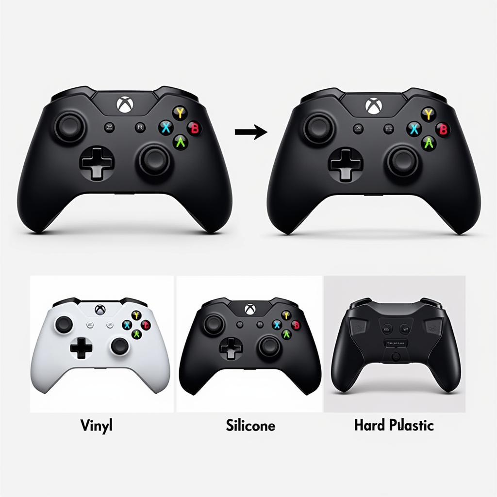 Different Materials for Xbox Controller Skins