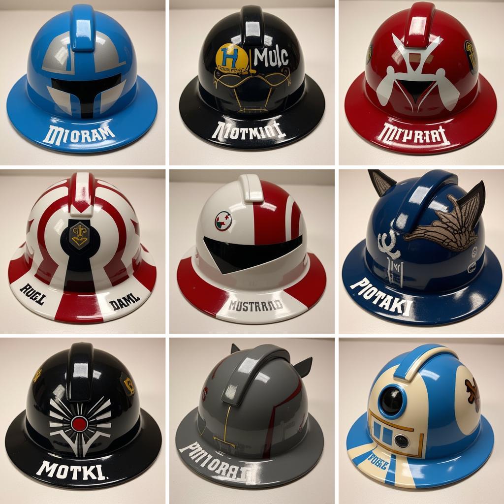 Custom Star Wars Hard Hats