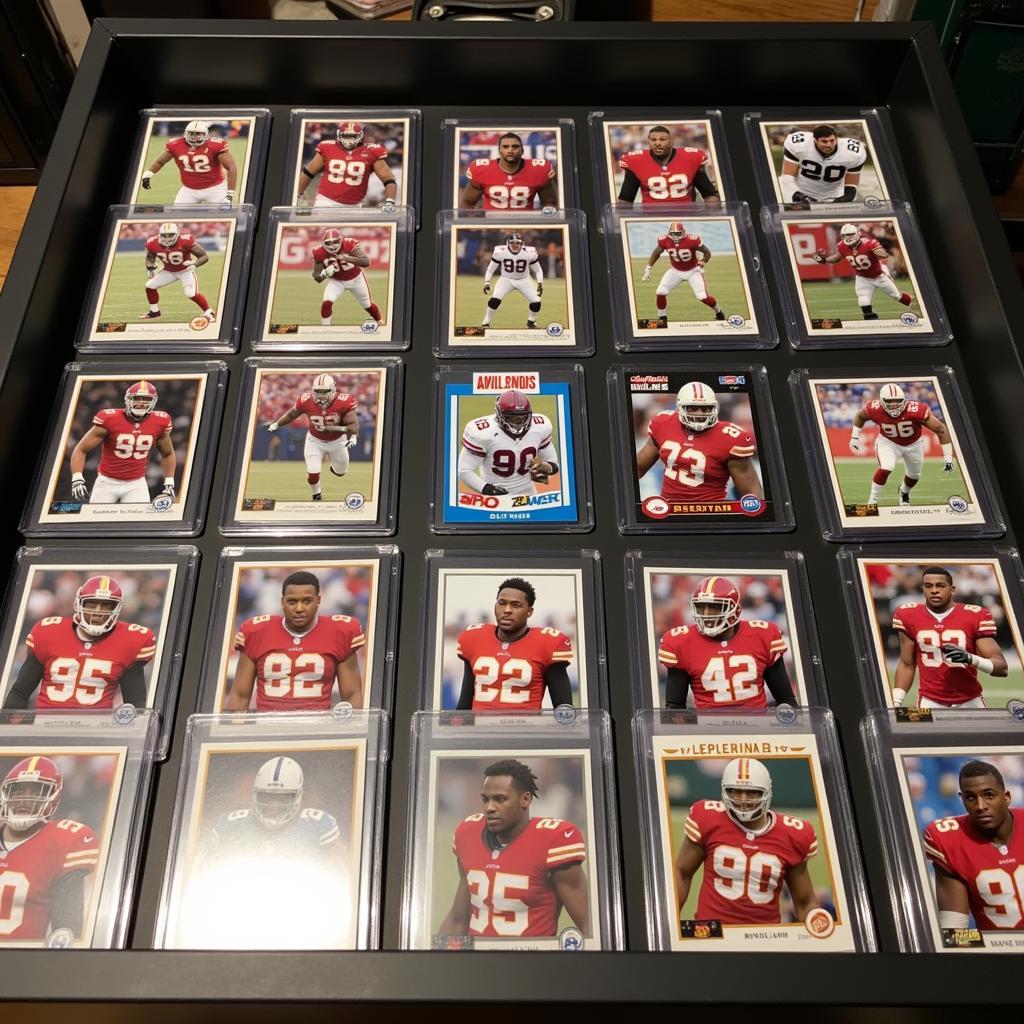 Derrick Henry Card Collection Display