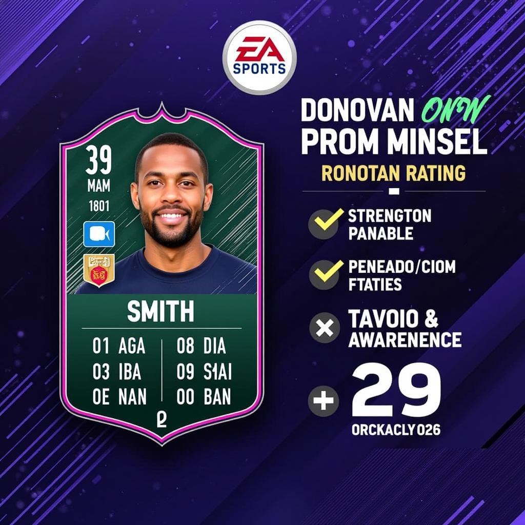 Donovan Smith Rookie Madden Rating