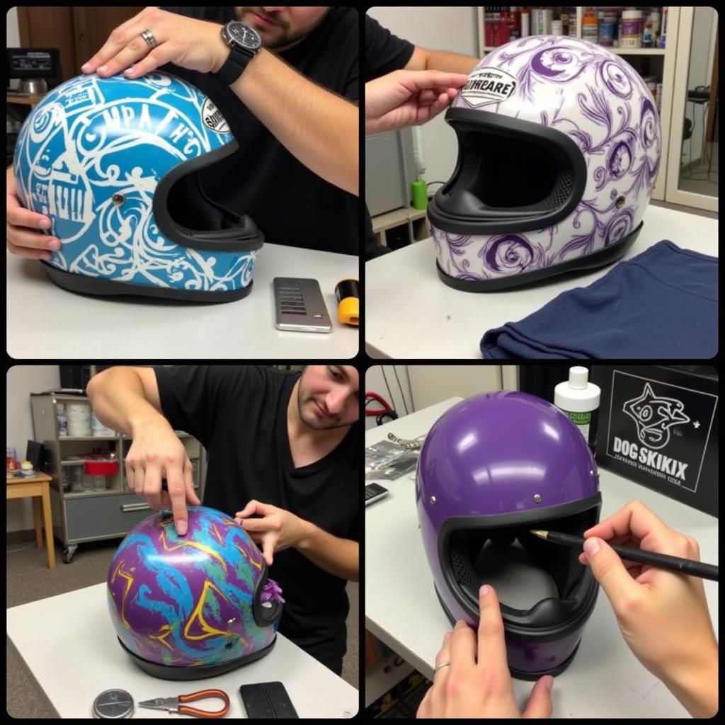 Football Helmet Customization Techniques